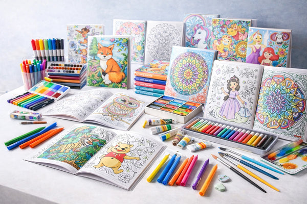 חוברות צביעה