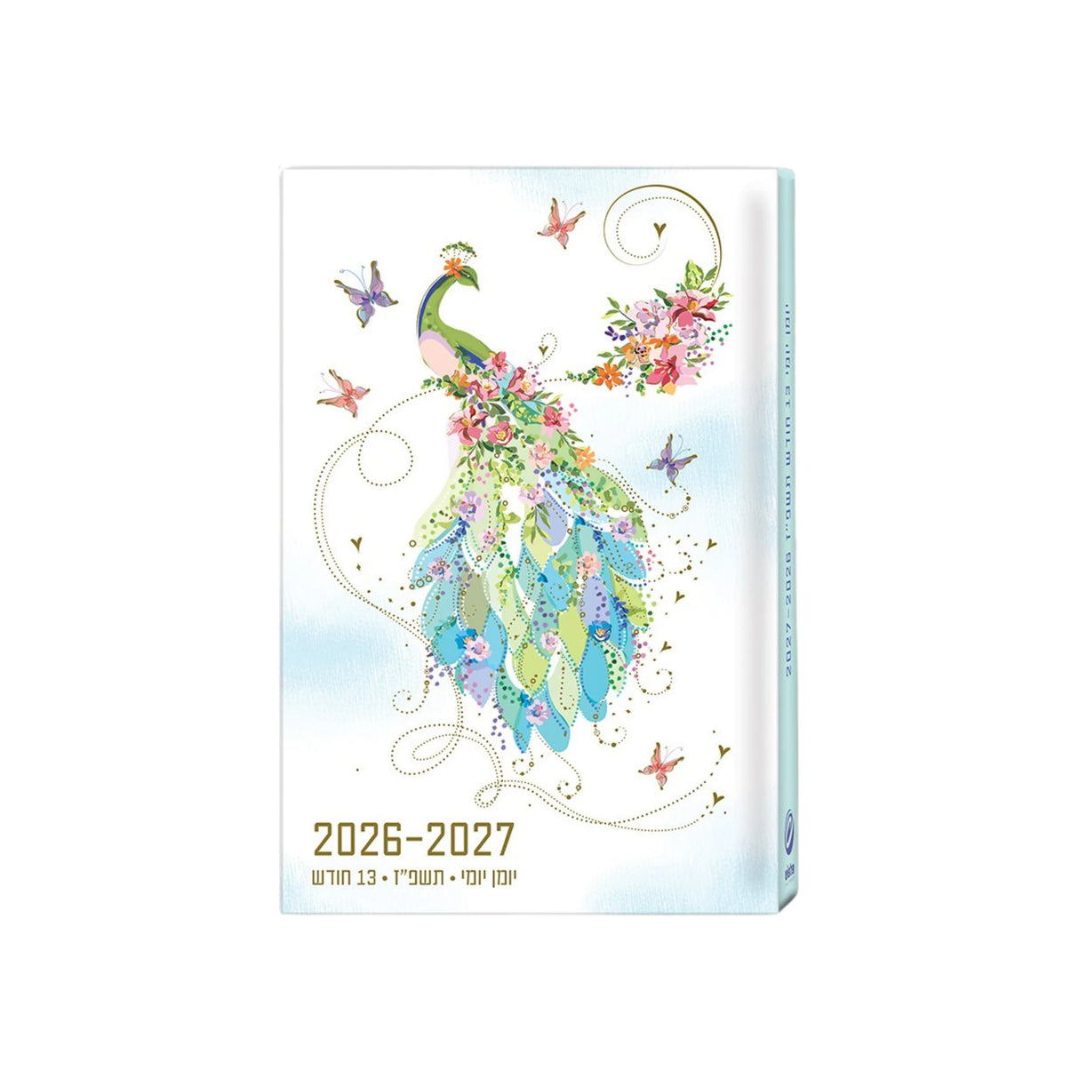 יומן יומי מדורג טורנובסקי טווס 14/21 ס"מ 2026/2027