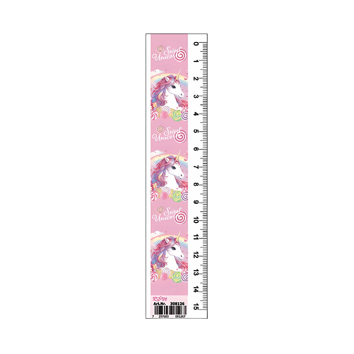 סרגל 15 ס"מ - יוניקורן