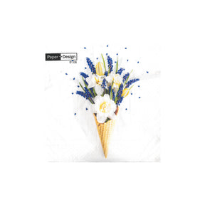 מארז 20 מפיות - זר אביב