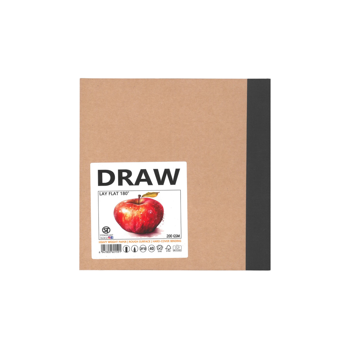 מחברת רישום 20/20 ס"מ Draw