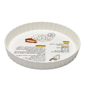 תבנית אפייה לפאי - דגם עוגת גבינה פירורים