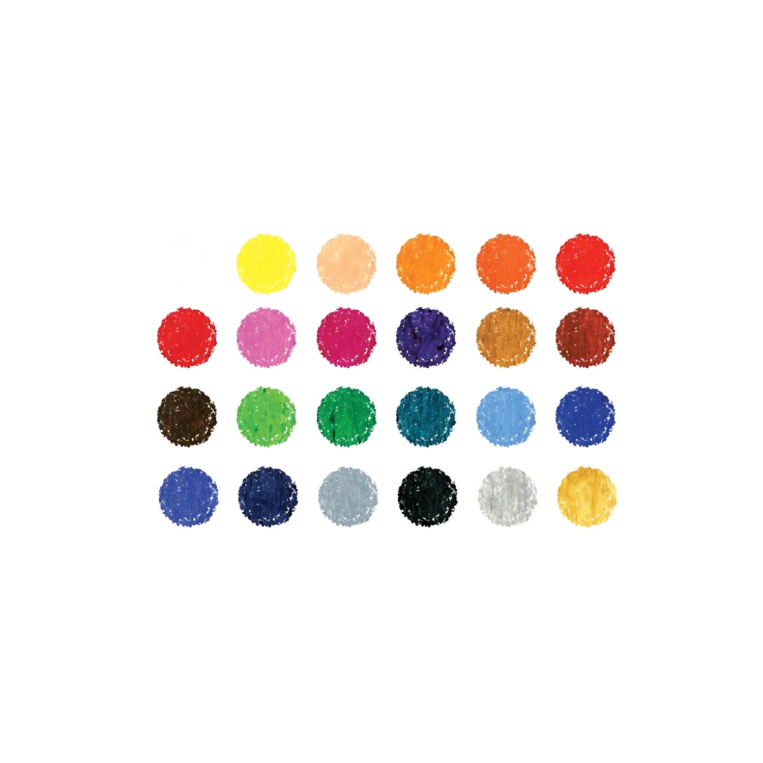 סט 24 צבעי פסטל אקוורל - קולוריקס COLORIX CRAYON