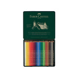 סט 24 עפרונות צבעוניים Polychromos פאבר קסטל Faber Castell
