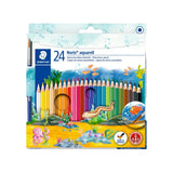 סט 24 עפרונות צבעוניים אקוורל שטדלר STAEDTLER