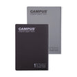 מארז 2 מחברות ספירל A4 משובץ שחור/אפור קמפוס CAMPUS