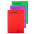 מארז 3 מחברות ספירל A4 שורה קמפוס CAMPUS