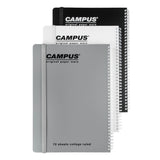 מארז 3 מחברות ספירל A4 שורה קמפוס סופט CAMPUS