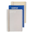 מארז 3 מחברות ספירל A4 משובץ קמפוס סופט CAMPUS