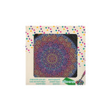 תחתיות ספלים עם אבני שיבוץ - מנדלות