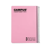 מחברת ספירל A4 שורה 3 נושאים קמפוס CAMPUS