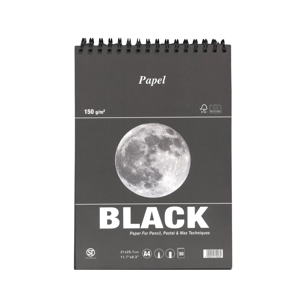 בלוק ספירל עליון BLACK A4