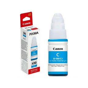 בקבוק דיו מקורי CANON 490 כחול