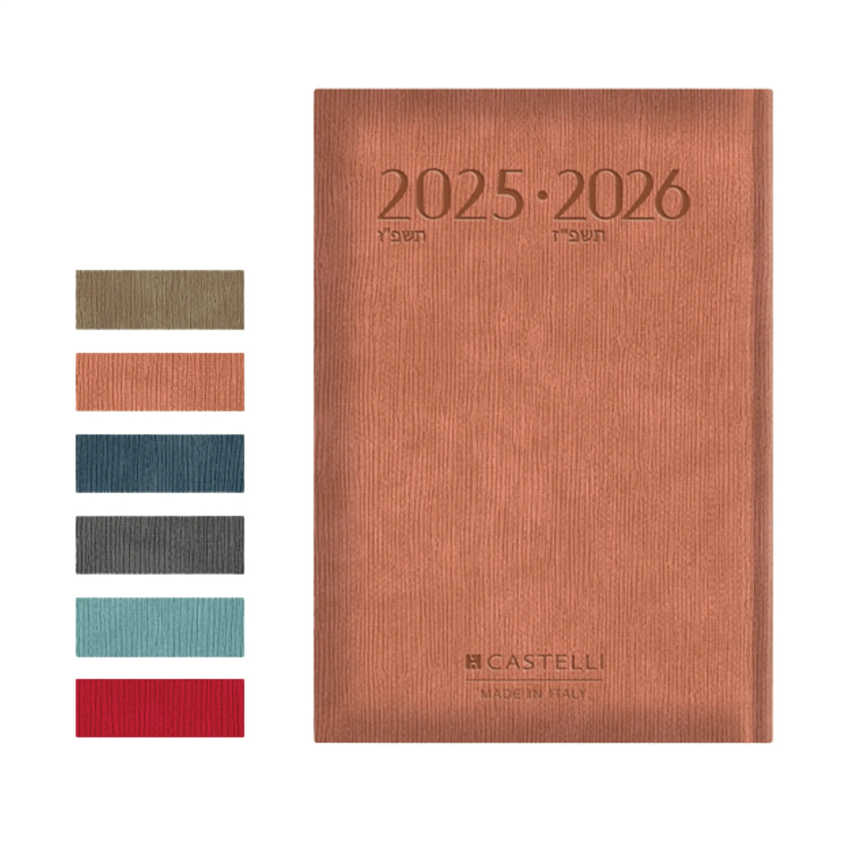 יומן יומי PU קוורטו קסטלי CASTELLI 2025/2026