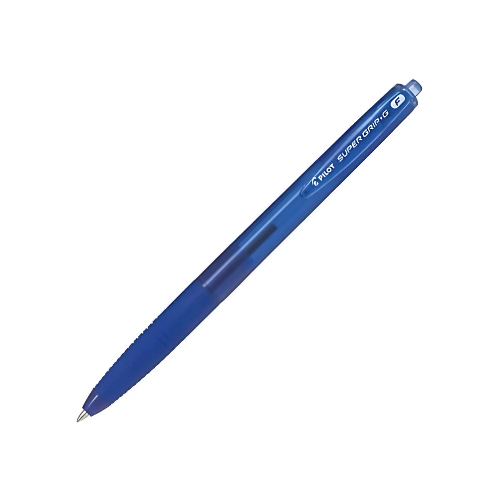 עט פיילוט כדורי עם לחצן Pilot Super Grip G F 0.7