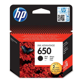 דיו מקורי HP 650 שחור