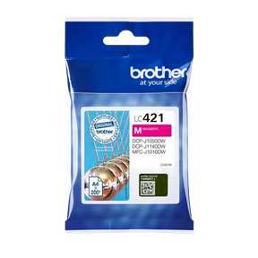 דיו מקורי BROTHER LC 421M אדום