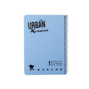 מחברת ספירל A4 משובץ אורבן URBAN