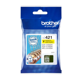 דיו מקורי BROTHER LC 421Y צהוב