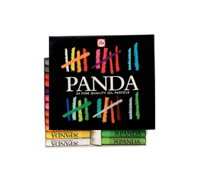 סט 24 צבעי פסטל שמן פנדה PANDA