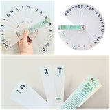 מניפת האותיות וסימני הניקוד