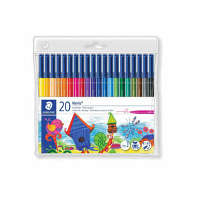 סט 20 טוש דק שטדלר STAEDTLER