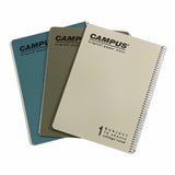 מארז 3 מחברות ספירל A4 שורה ספיישל קמפוס CAMPUS