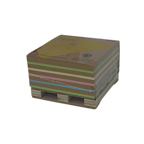 400 מזכריות דביקות נייר ממוחזר 76x76 מ"מ