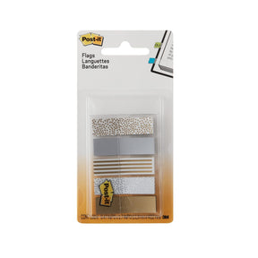100 דגלוני סימון בצבעים מטאליים 3M - Post-it