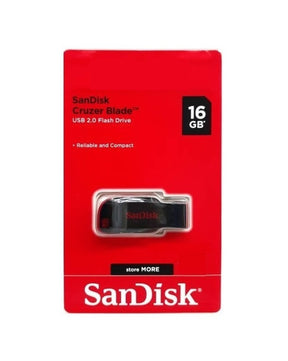 זיכרון נייד Sandisk Usb Blade 16Gb