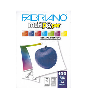 נייר הדפסה A4 איכותי 100 גרם FABRIANO