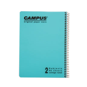 מחברת ספירל A4 שורה 2 נושאים קמפוס CAMPUS