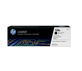 טונר מקורי HP 128A שחור CE320AD
