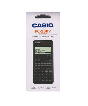 מחשבון פיננסי Casio FC 200 V