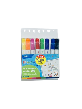 סט 8 טוש מחיק DELI