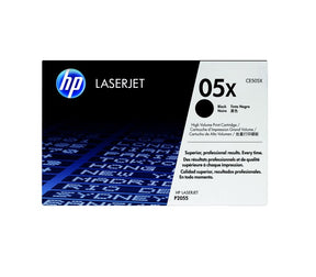 טונר מקורי HP 05X שחור CE505X