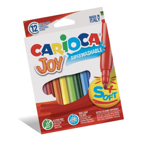 סט 12 טושים צבעוניים CARIOCA JOY
