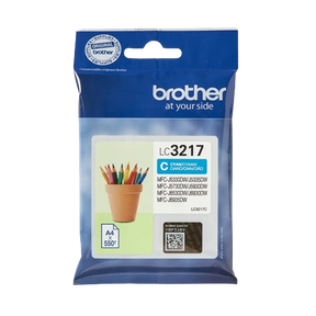 דיו מקורי BROTHER LC 3217C כחול