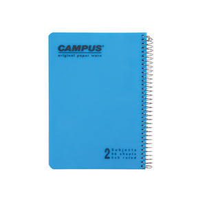 מחברת ספירל A4 משובץ 2 נושאים קמפוס CAMPUS