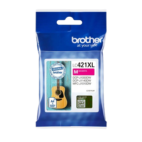 דיו מקורי BROTHER LC 421XL M אדום