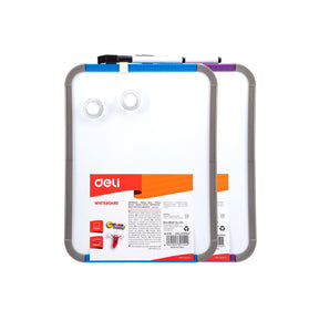 לוח מחיק מגנטי + טוש DELI