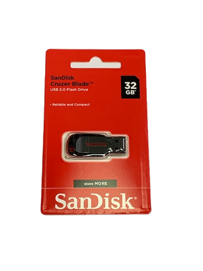 זיכרון נייד Sandisk Usb Blade 32Gb