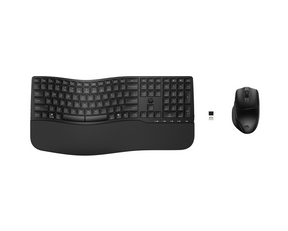 סט מקלדת + עכבר ארגונומי HP 680 Comfort Dual-Mode