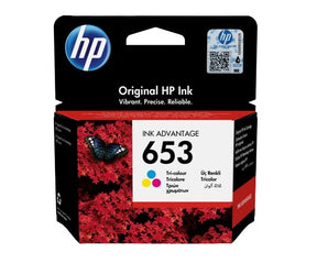 דיו מקורי HP 653 צבעוני