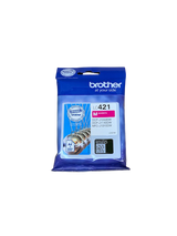 דיו מקורי BROTHER LC 421M אדום