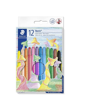 סט 12 צבעי שעווה טוויסטר שטדלר STAEDTLER