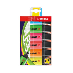 סט 6 מרקר סטבילו Stabilo